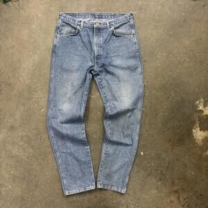 Vintage Wrangler Jeans Men’s 36 X 34 Made In USA Grunge 90s Denim